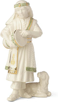 Lenox 879301 First Blessing Nativity Drummer Boy Figurine | ivory porcelain, hand-painted | 6.3 inch height | religious nativity scene collectible gift, holiday decor
