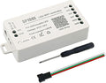 RGBZONE SP108E WiFi LED Controller, Smart APP Control, DC5V/12V/24V WS2812B WS2811 WS2815 WS2801 SK6812-RGBW WS2813 SK9822 etc Almost LED Strip Module Light
