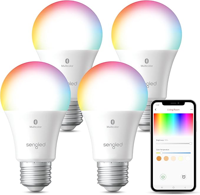 Sengled Bluetooth 75W Color Bulb 4PK