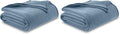 Vellux 1B05559 Orignal Full/Queen Wedgewood Blue Blanket (Pack of 2)