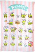 Collectibles Keroppi Foodie Bedding Super Soft Cozy Blanket, 62 in x 90 in, (Officially Licensed Product) by Franco