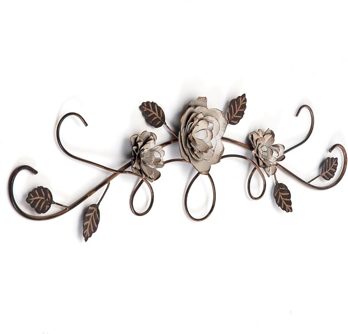 Habitat Astera Floral Metal Wall Art