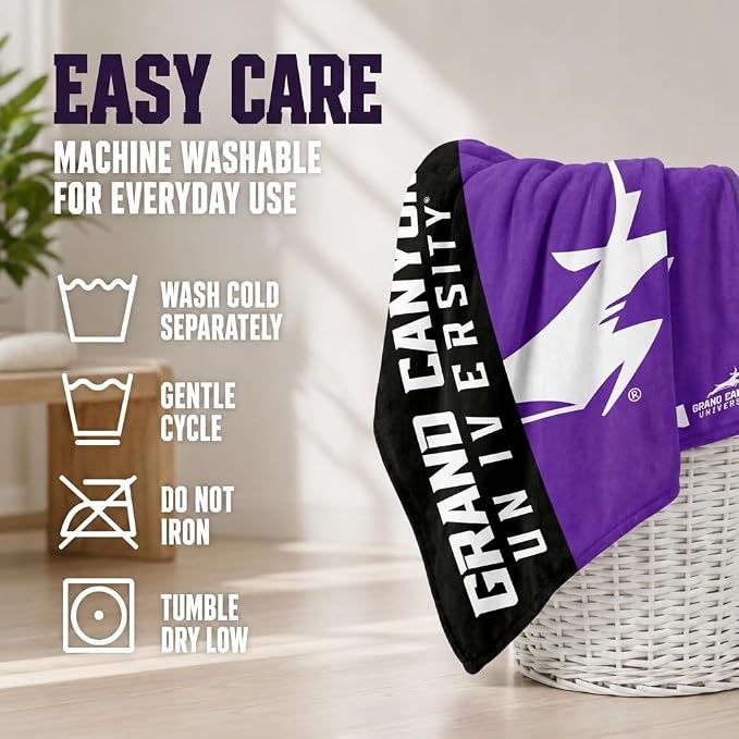 Proformance Home NCAA Grand Canyon Antelopes Endzone Ultra Soft Tailgate Throw