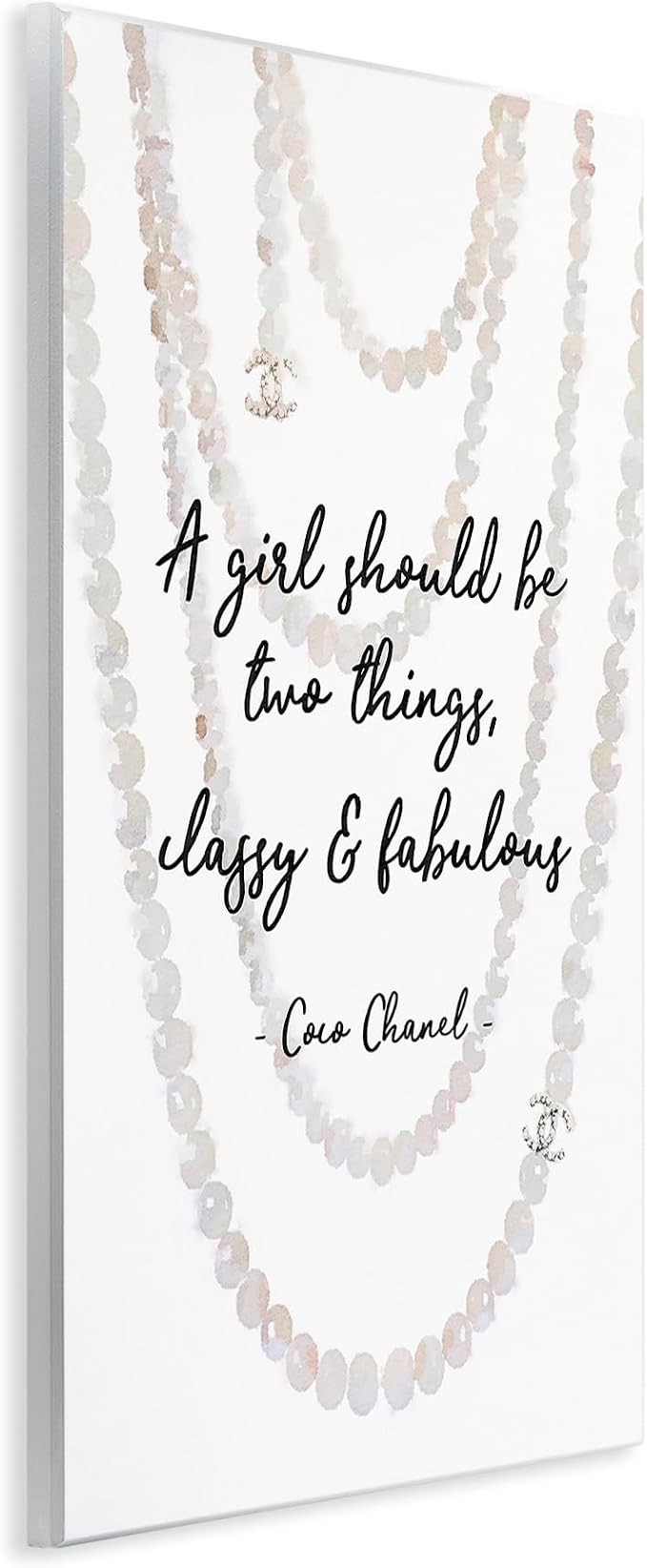 'Classy & Fabulous Fashion Quote'| Wall Plaque Art | Stupell Industries | 10 x 15 Inches, Easy to Hang and Sturdy, Made in USA, by Amanda Greenwood