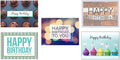 CEO Cards - Birthday Greeting Card Assortment, 5 Cards of Each Design, 5x7 Inches, 25 Cards & 26 White Envelopes (VP1603)