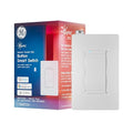 C by GE Smart Switch, Wi-Fi & Bluetooth, No Hub, Alexa Google | On/off button style, neutral wire required, works with Alexa & Google Home, no hub needed, easy DIY install