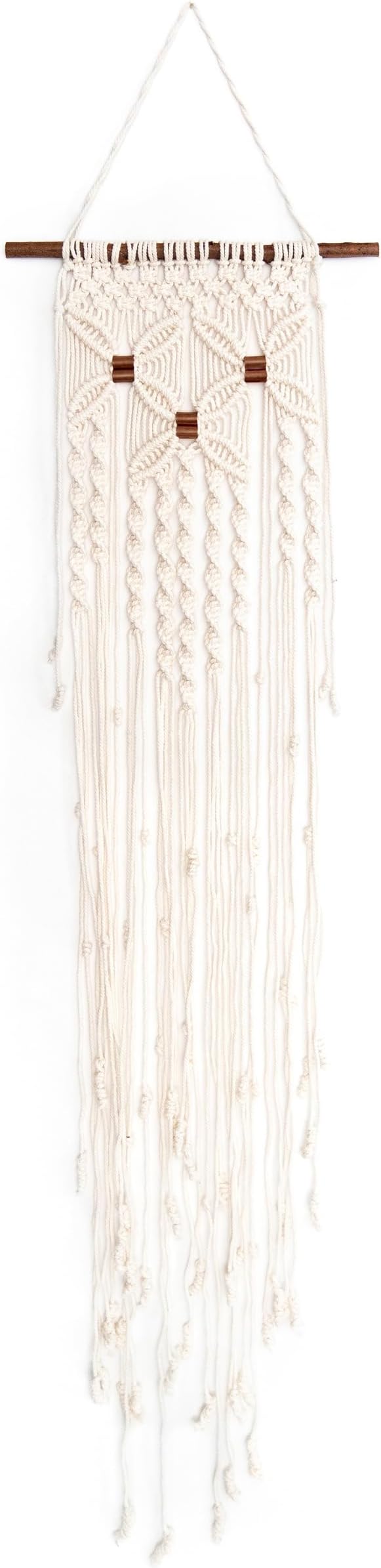 Macrame Wall Hanger Kit - Three Flowers