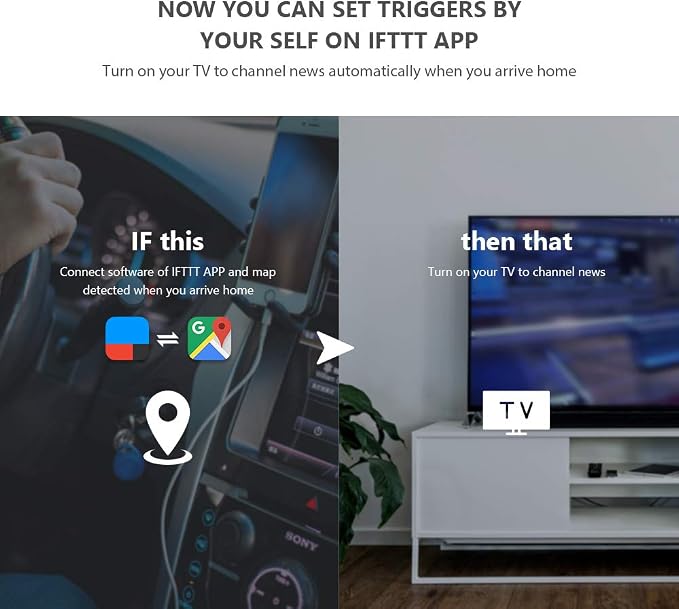 BroadLink RM4 pro IR and RF Universal Remote, All in One Hub Code Learning Wi-Fi Remote Control for TV Air Conditioner STB Audio, Curtain Motor, Works with Alexa, Google Home, IFTTT