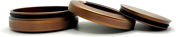 3.0 | Metal Can | Metal Container | Pouch Container | Small Storage Tin (Copper)