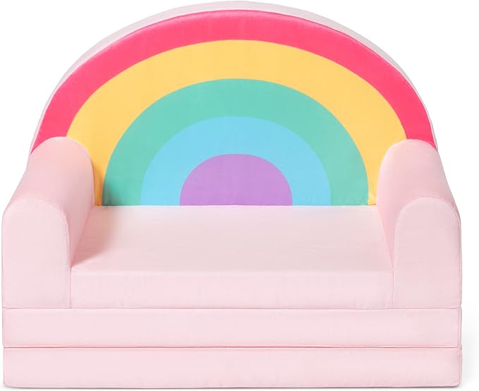 Delta Children Rainbow Flipout Figural Chair