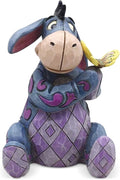 Enesco Disney Traditions by Jim Shore Winnie The Pooh Eeyore Holding Butterfly Miniature Figurine, 3.25 Inch, Multicolor