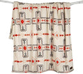 Carstens, Inc. Wrangler Ultra Premium Super Soft Plush Sherpa Fleece Oversized Throw Blanket 54" x 68", Santa Fe Sun