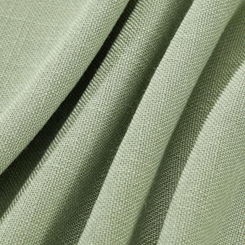 Laura Ashley Esme Decorative Tablecloth, 60" x 84", Moss Green - Image 5