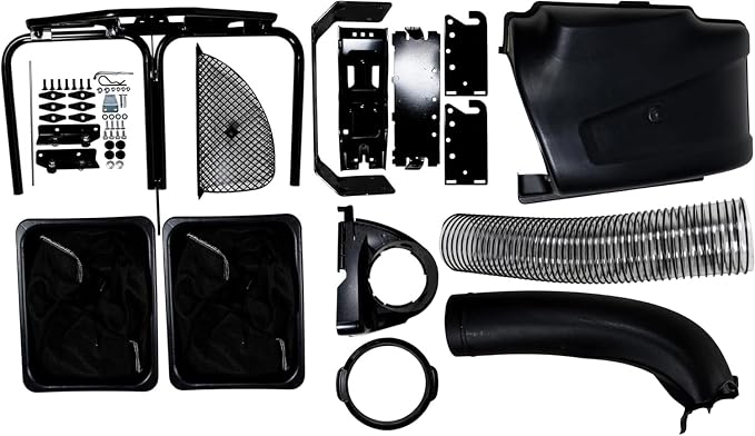 Twin Bagger 、Double Bagger fits for MTD CUB Cadet 36"-42"- 46" Deck XT1 XT2 LX46 LX42 Enduro Riders，Riding Mower and 36-Inch Lawn Tractors (2020 and After) (NO. 19B30031OEM,CMXGZAMA30045，19B30031GFP)