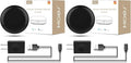 MOES WiFi Smart IR Remote Controller Smart Home Infrared Universal Remote Blaster,One for All Control AC TV DVD CD AUD SAT etc,Compatible with Alexa and Google Assistant,No Hub Required (Pack of 2)