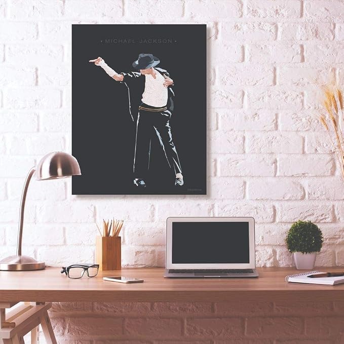 Stupell Industries Michael Jackson Famous People Characters Fashion Design, 36 x 48, Proudly Made in USA