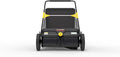 21' Splendor Lawn Sweeper Yard Sweeper Easy Leaf Collector for Lawn Stand up Design for Saving Storage