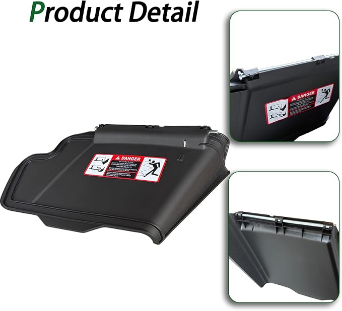 Kerlista replacmentpart Discharge Chute TCA16388 Compatible with modle 340, X350, X534,Z840A, Z910A, Z920A, Z925A Ztrak Mowers and LT180, LX280, LX289 Lawn Tractors