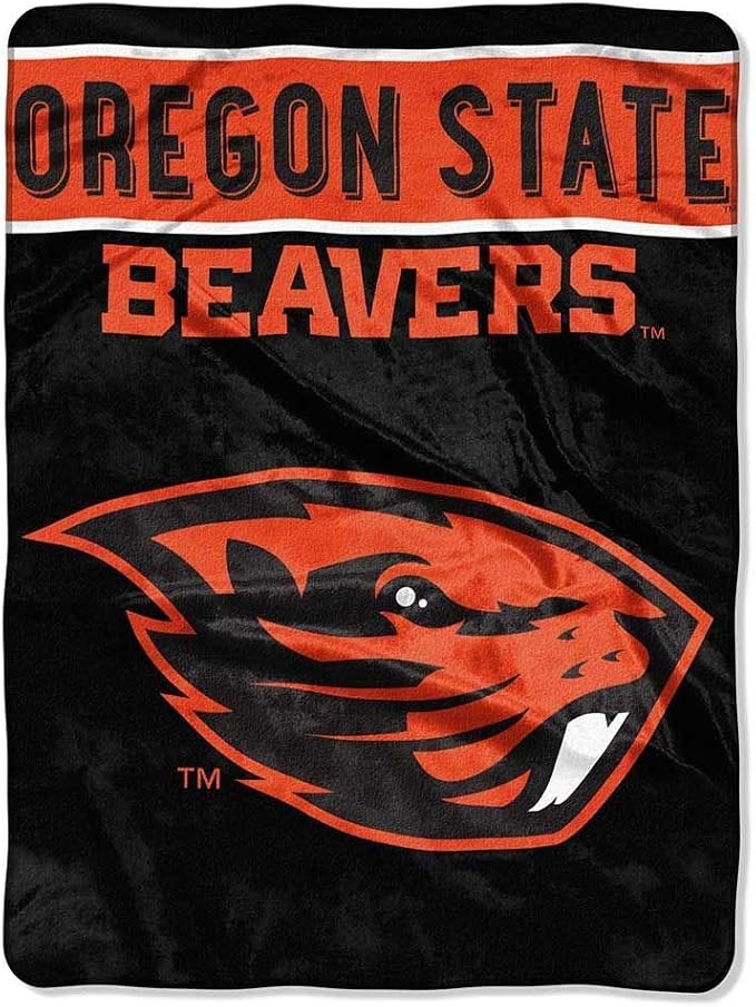 Northwest NCAA Unisex-Adult Raschel Throw Blanket