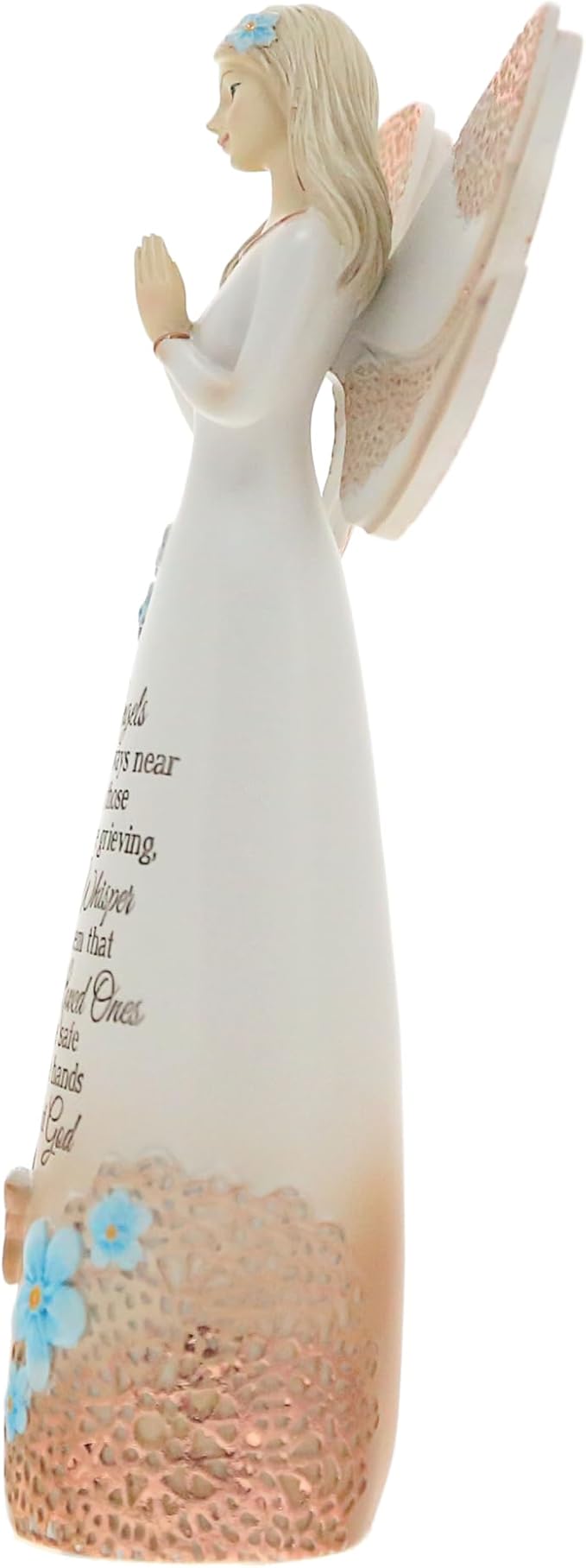 Pavilion Gift Company 19044 Light Your Way Memorial Loved Ones Angel Figurine, 9-Inch, Sandal