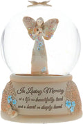 Pavilion Gift Company 19061 Light Your Way Memorial in Loving Memory Musical Water Globe, 100mm