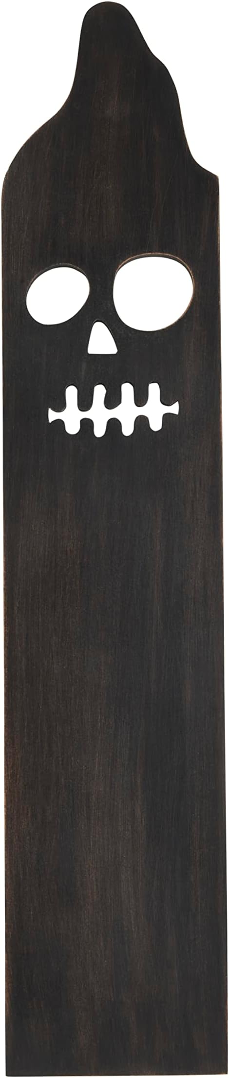 Mud Pie Halloween Decorative Plank, Skelton, 4 1/2" x 22"