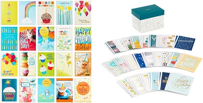 Hallmark Birthday and All Occasion Greeting Cards Assortment (68 Cards)