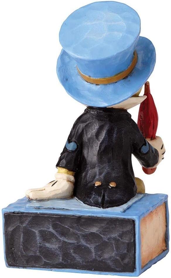 Enesco Disney Traditions by Jim Shore Pinocchio Jiminy Cricket Miniature Figurine, 2.75"