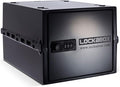 Lockabox One™ | Compact and Hygienic Lockable Storage Box for Food, Medicines, Tech and Home Safety | One Size 12 x 8 x 6.6 inches externally (Jet)