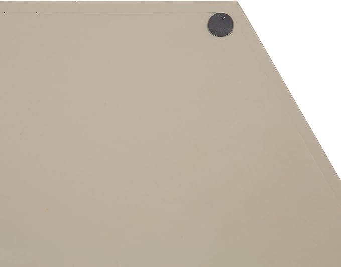 Kate and Laurel Lipton Modern Hexagon Tray; 18 x 18; Sand; Midcentury Decorative Serving Tray for Storage and Display