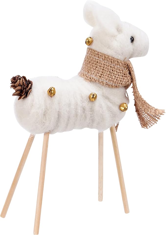 Primitives by Kathy Cream Deer Decorative Sitter Set