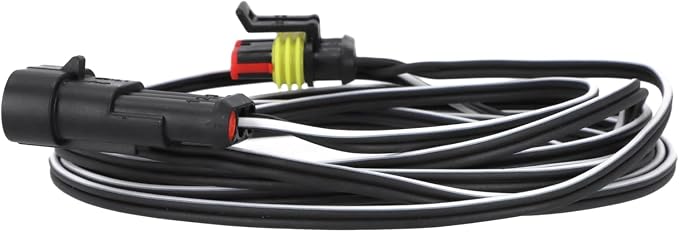Timbera 3m / 10ft Low Voltage Charging Cable for FLYMO 1200R EasiLife GO 200 350 500 800 – Robotic Lawnmower Power Supply Accessory – Extension Cord – 3 Meter