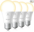 Sengled Alexa Light Bulb 75W Equivalent, Smart Light Bulbs Bluetooth Mesh 1050 LM, Smart Bulbs That Work with Alexa Only 2700K, High Brightness, Soft White A19 Dimmable Bulb, No Hub Required, 4 Pack