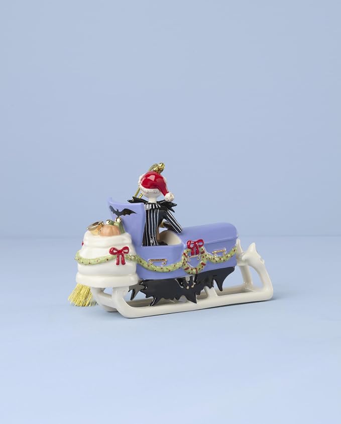 Lenox 898877 Jack Skellington Sledding Ornament