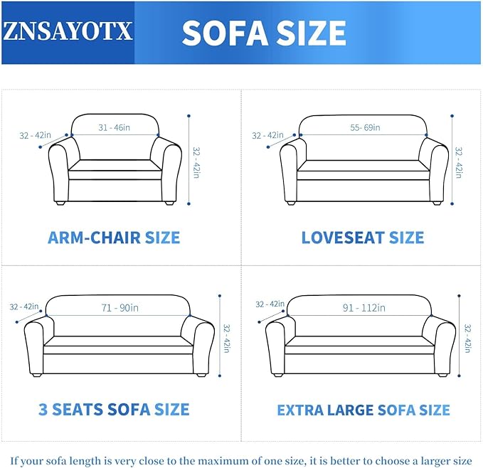 ZNSAYOTX 1 Piece Jacquard Couch Covers for 2 Cushion Couch High Stretch Loveseat Slipcover for Pets Dogs Anti Slip Love Seat Sofa Slipcover Furniture Protector (Medium,New Pattern Pea Green)