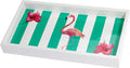 Avanti Linens - Vanity Tray, Multipurpose Home Decor, Tropical Bath Accessories (Flamingo Paradise Collection)
