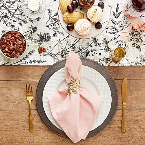DII Solid Napkin Set Collection, 20x20, Pale Mauve - Image 5