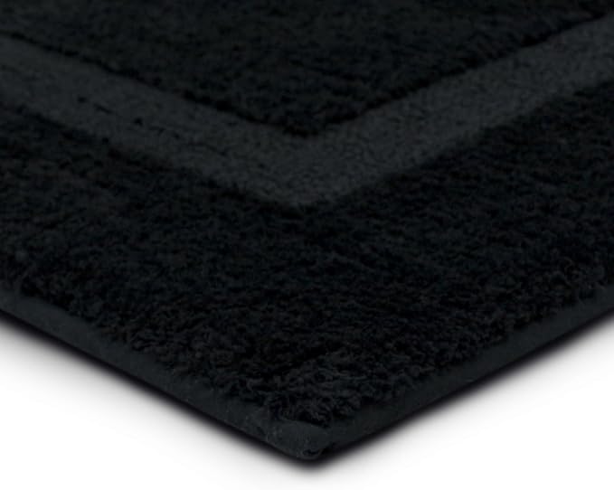 Mohawk Home Prestige Casual Solid Black 2' X 3' 4" Bath Mat Perfect for Bathroom
