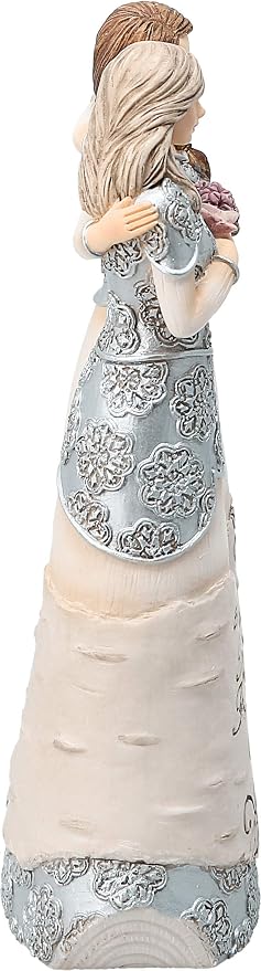 Pavilion Gift Company - Best Friends Fill Our Lives with Love & Laughter - 6 Inch Collectible Elements Double Angel Figurine