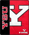 Pegasus Sports NCAA Youngstown St Penguins Endzone Ultra Soft Tailgate Throw
