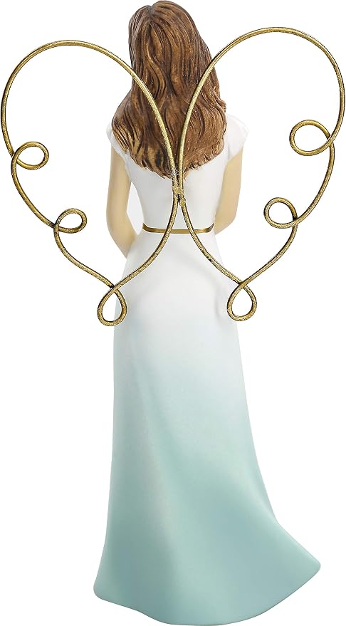 Pavilion Gift Company Nana You are A Blessing-5.5 Inch Collectible Angel Figurine, Blue