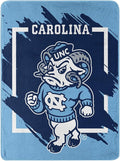 Northwest Enterprises NCAA 46x60 Dimensional Design Micro Raschel Throw Blanket (North Carolina Tar Heels)