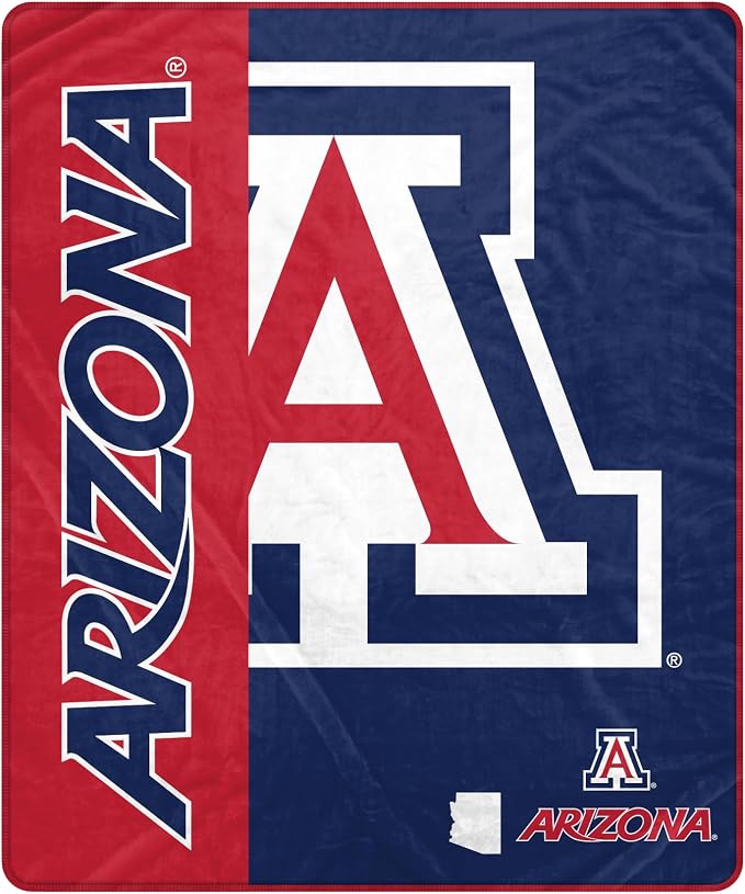 Proformance Home NCAA Arizona Wildcats Endzone Ultra Soft Tailgate Throw
