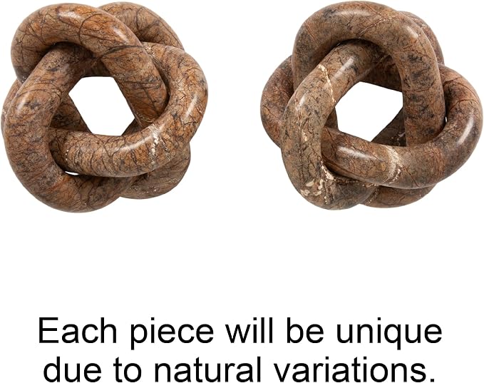 Bloomingville Marble Chain Link, Brown