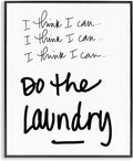 Humor Laundry Motivation Quote, 16 x 20 Inch Framed Giclée Print | Stupell Industries · By SD Graphics Studio · Ready to hang · Great gift for laundry room decor · Made in USA