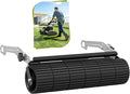 Lawn Striping Kit for EGO 21-Inch & RYOBI Walk-Behind Lawn Mowers: D-Ring Quick Mount Lawn Striper with 17" Roller - Tool-Free Installation for Professional Lawn Stripes in Backyard & Garden