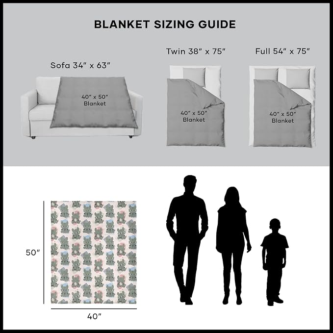 Northwest How to Train Your Dragon Many Emotions Silk Touch Throw Blanket 40x50 inches