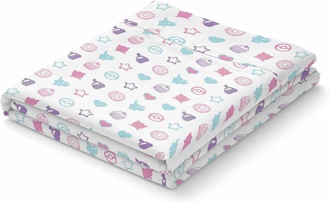 Northwest Pokemon Light and Sweet Full Size Bed in a Bag Set, Pikachu Eevee Jigglypuff, Kids Boys Girls Bedding Comforter Sheets