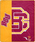 Proformance Home NCAA Bethune Cookman Wildcats Endzone Ultra Soft Tailgate Throw