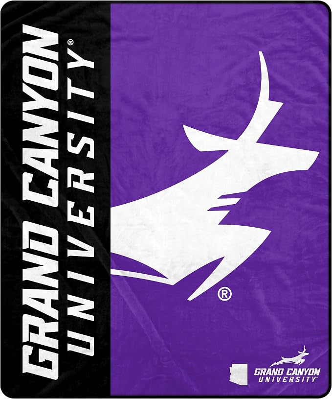Proformance Home NCAA Grand Canyon Antelopes Endzone Ultra Soft Tailgate Throw